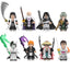 Bleach minifigure set Sosuke Aizen, Ichigo Kurosaki, Shunsui Kyoraku LEGO-compatible building block toys | 8-piece set