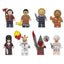 Horror Movie minifigure set Elvira, Jack Torrance, Jason Voorhees Sack Face LEGO-compatible building block toys | 8-piece set