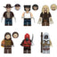 Superheroes minifigure set Old Man Logan, Pyro, Sabretooth LEGO-compatible building block toys | 6-piece set