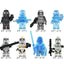 Star Wars minifigure set Nd Siege Battalion Clone Trooper, Darth Vader, Th Attack Battalion Clone Trooper LEGO-compatible