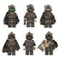 World War Ii Engineer Sniper, Lego-compatible Building Block Minifigures, 6 Pcs Collection