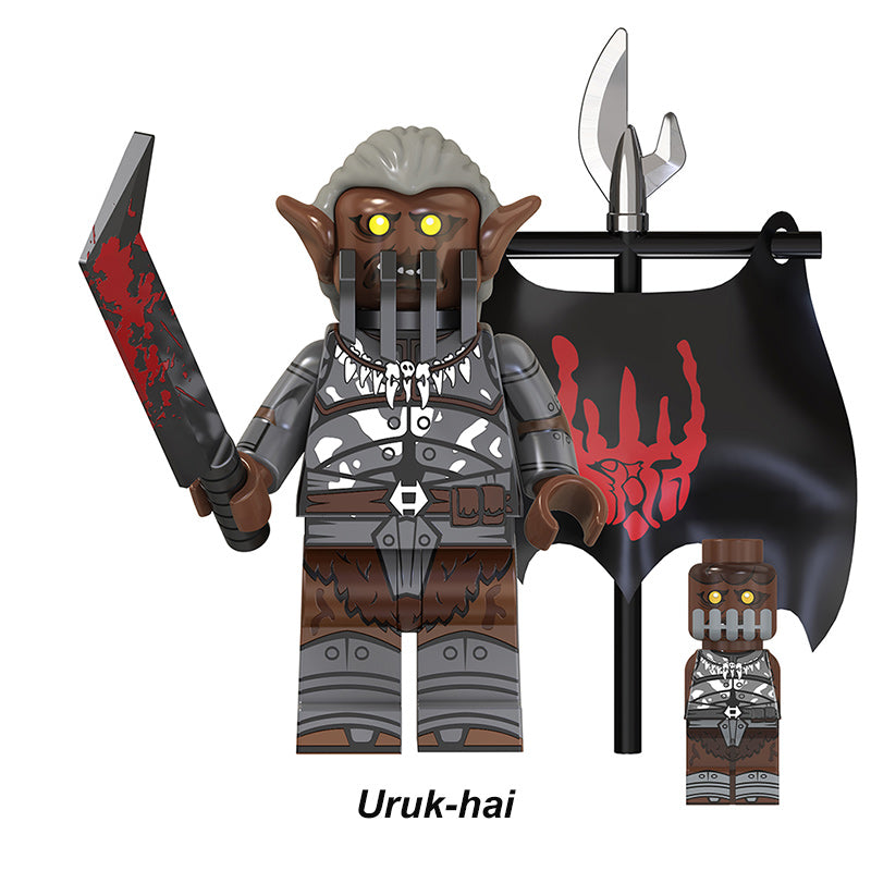 2, Lego-compatible Building Block Minifigures