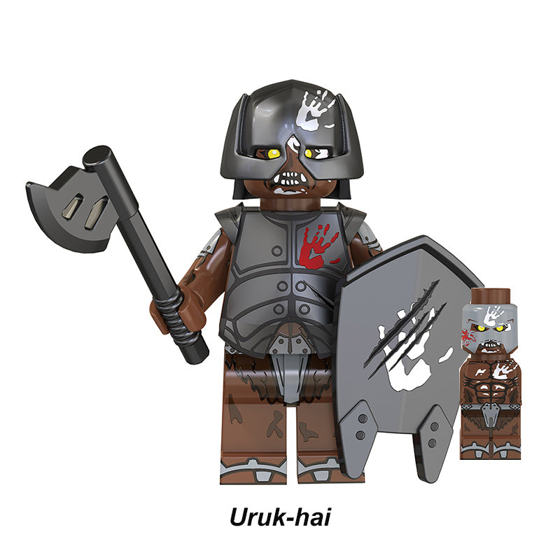 3, Lego-compatible Building Block Minifigures