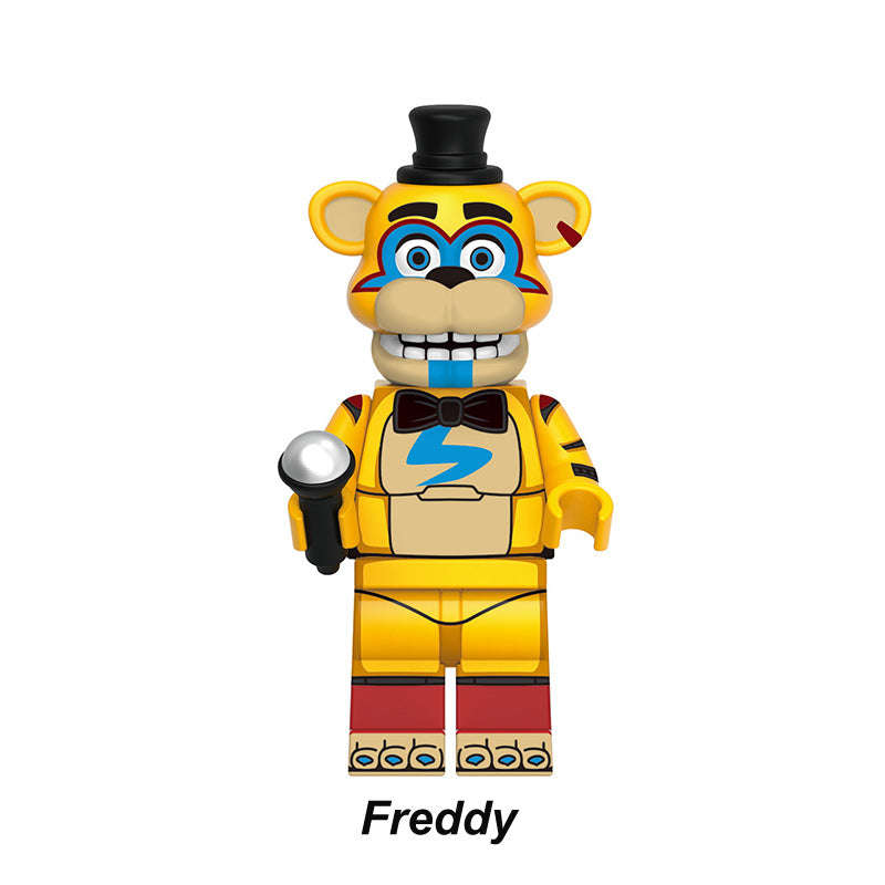 Glamrock_Freddy_FNAF_LEGO_Custom_Brick_Minifigure_Toy_Series_2