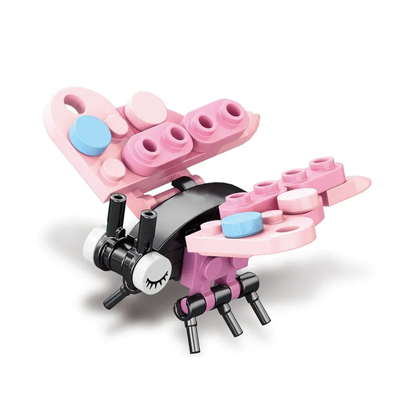 Insect World: Buildable Butterfly Brick Model Main image