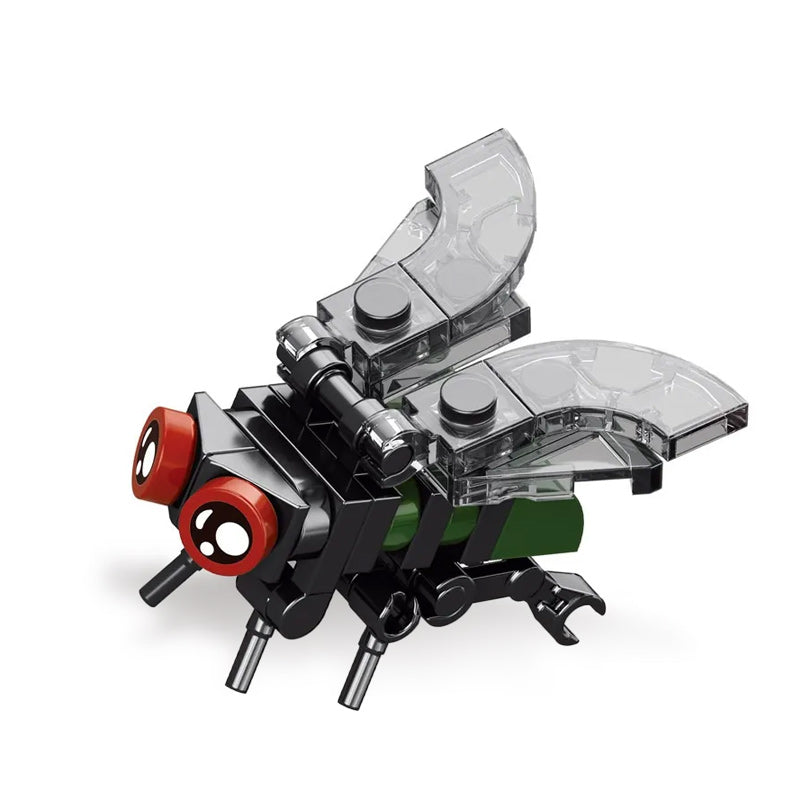Insect World Series: Buildable Housefly Brick Model Main image