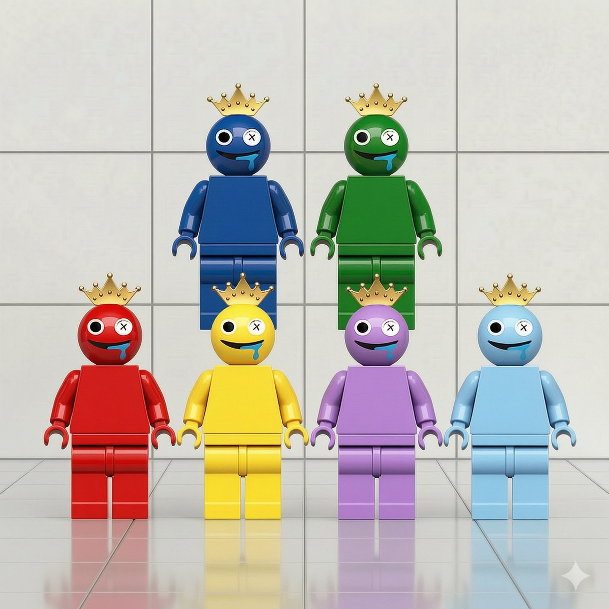 Best-selling Video Game minifigures at Minifig Dock: Custom building block figures inspired by legendary gaming characters.