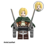 Annie Leonhart Attack On Titan LEGO-compatible minifigure | custom brick toy figure