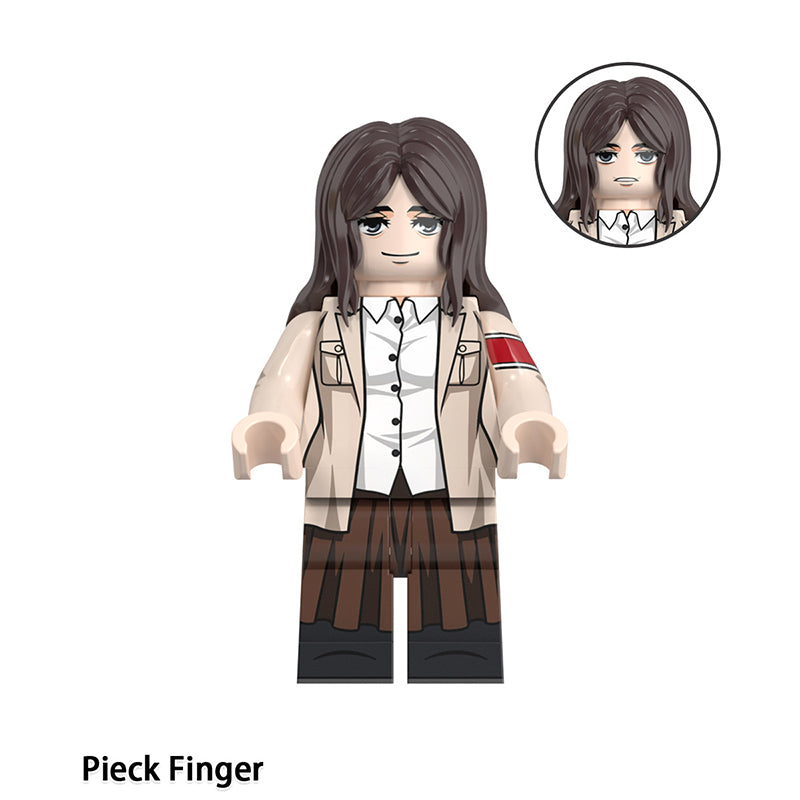 Pieck Finger Attack On Titan LEGO-compatible minifigure | custom brick toy figure