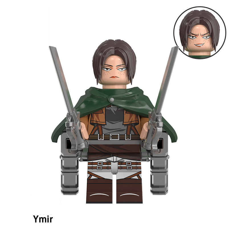 Ymir Attack On Titan LEGO-compatible minifigure | custom brick toy figure