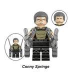 Attack On Titan Aot Conny Springe, Lego-compatible Building Block Minifigures, 8 Pcs Collection