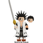 Kenpachi Zaraki Bleach LEGO-compatible minifigure | custom brick toy figure