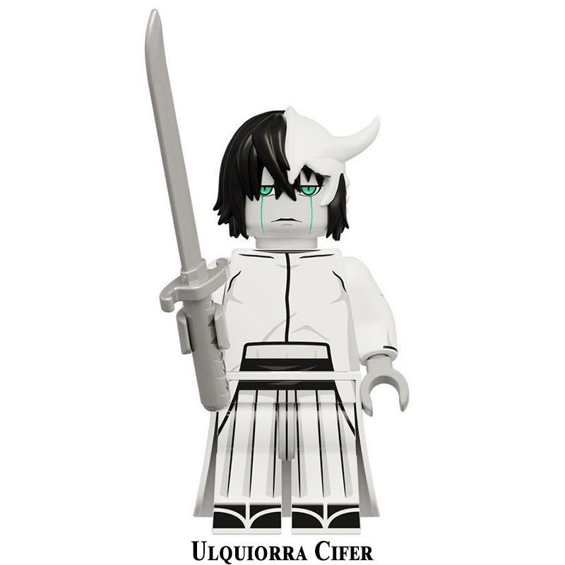 Ulquiorra Cifer Bleach LEGO-compatible minifigure | custom brick toy figure