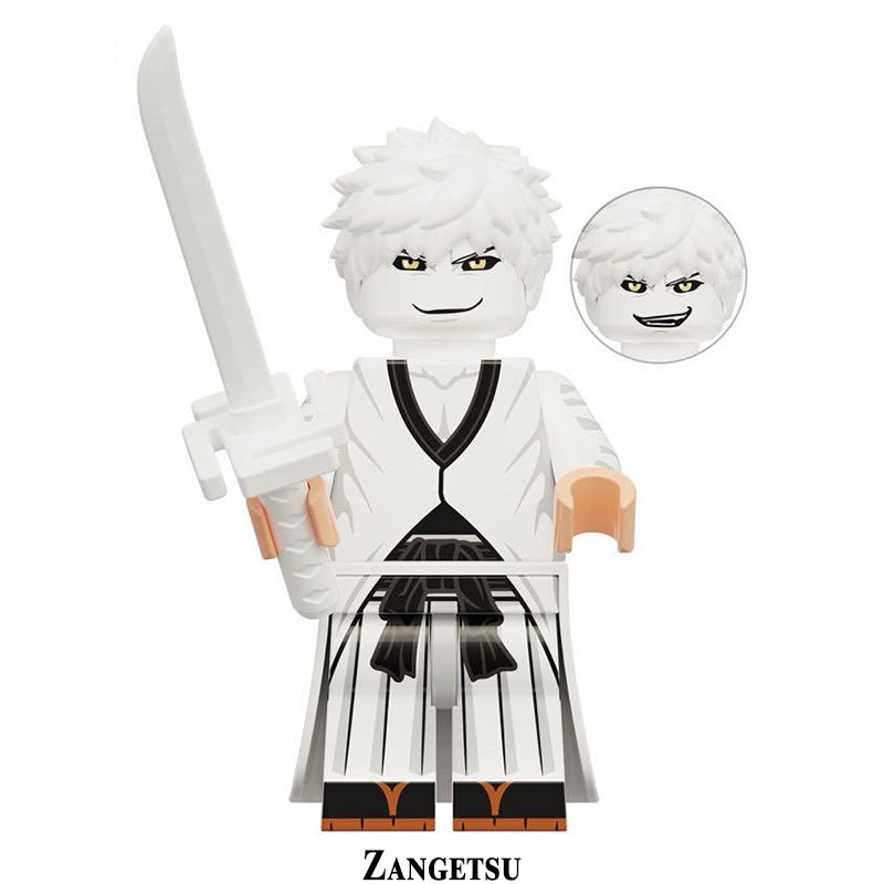 Zangetsu Bleach LEGO-compatible minifigure | custom brick toy figure