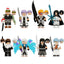 Bleach minifigure set Ichigo Kurosaki, Rukia Kuchiki, Renji Abarai LEGO-compatible building block toys | 8-piece set