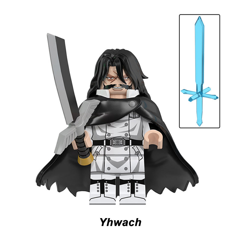 Yhwach Bleach LEGO-compatible minifigure | custom brick toy figure