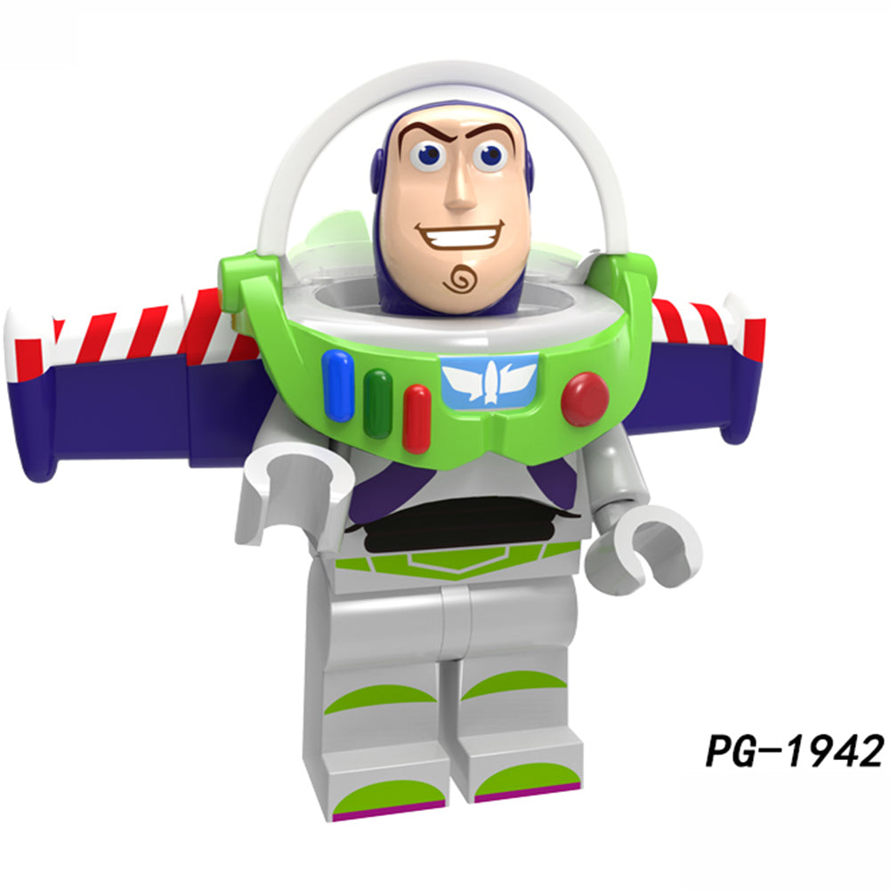 Buzz Lightyear Space Ranger Anime Brick LEGO-compatible minifigure | custom brick minifigures