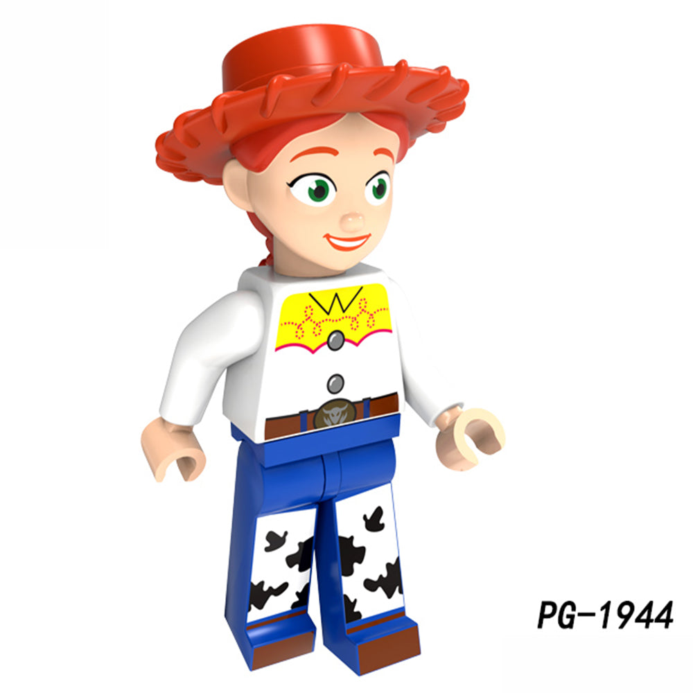 Jessie Toy Story Anime Brick LEGO-compatible minifigure | custom brick minifigures