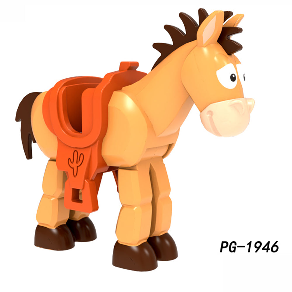 Rex Dinosaur Toy Story Anime Brick LEGO-compatible minifigure | custom brick minifigures