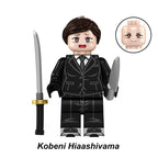 Kobeni Higashiyama Devil Hunter Chainsaw Man LEGO-compatible minifigure | custom brick toy figure