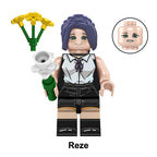Reze Bomb Girl Chainsaw Man LEGO-compatible minifigure | custom brick toy figure