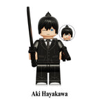 Aki Hayakawa Chainsaw Man LEGO-compatible minifigure custom anime brick toy