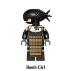 Bomb Girl Chainsaw Man LEGO-compatible minifigure custom anime brick toy