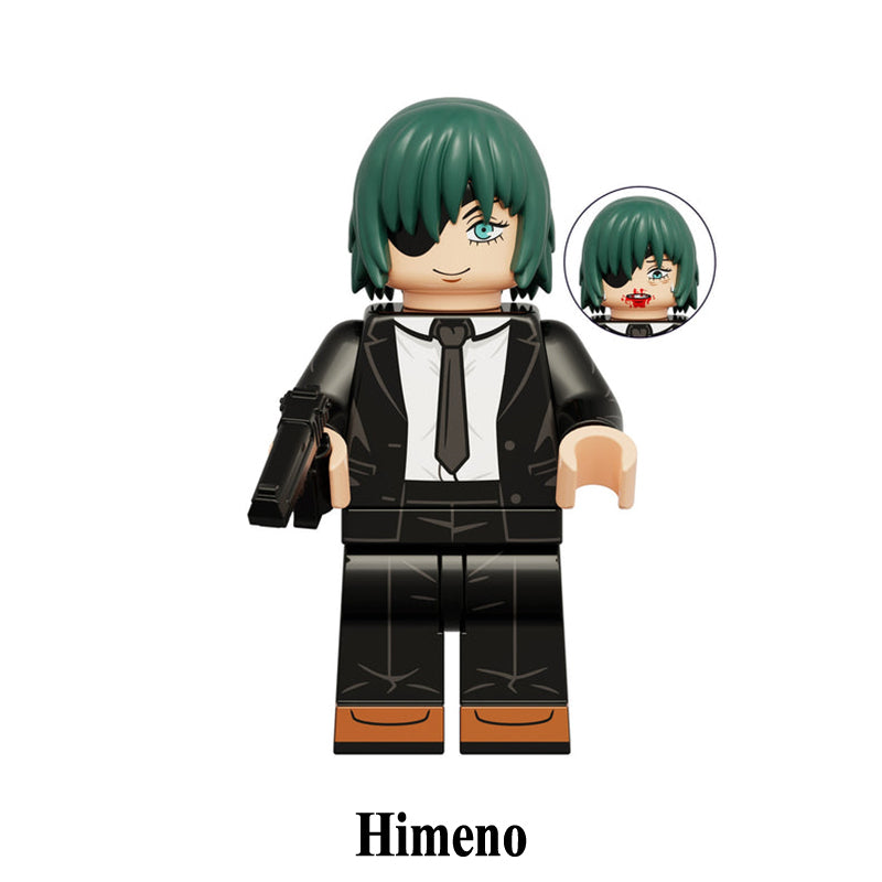 Himeno Chainsaw Man LEGO-compatible minifigure custom anime brick toy