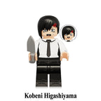 Kobeni Higashiyama Chainsaw Man LEGO-compatible minifigure custom anime brick toy