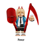 Power Chainsaw Man LEGO-compatible minifigure custom anime brick toy