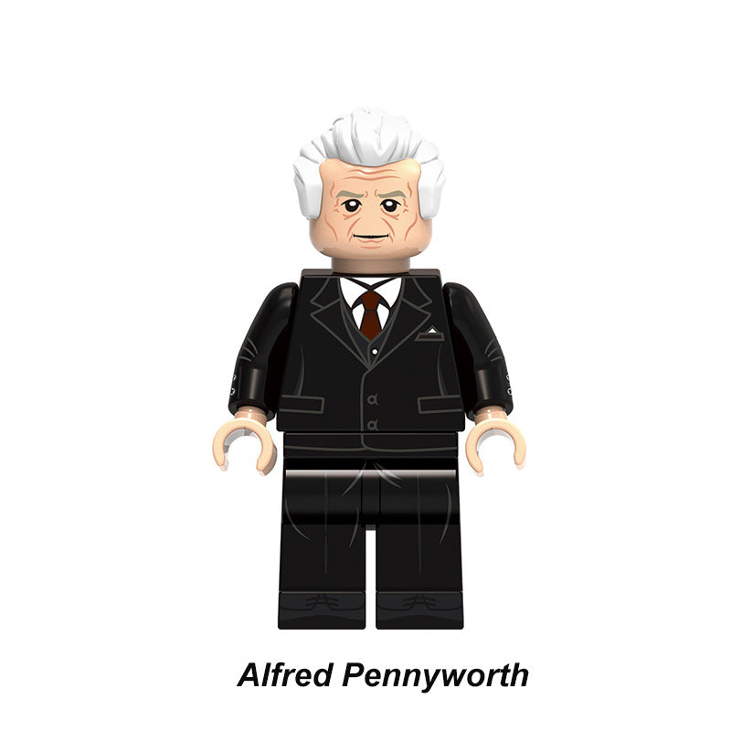 Alfred Pennyworth Batman Universe LEGO-compatible minifigure | custom brick minifigures