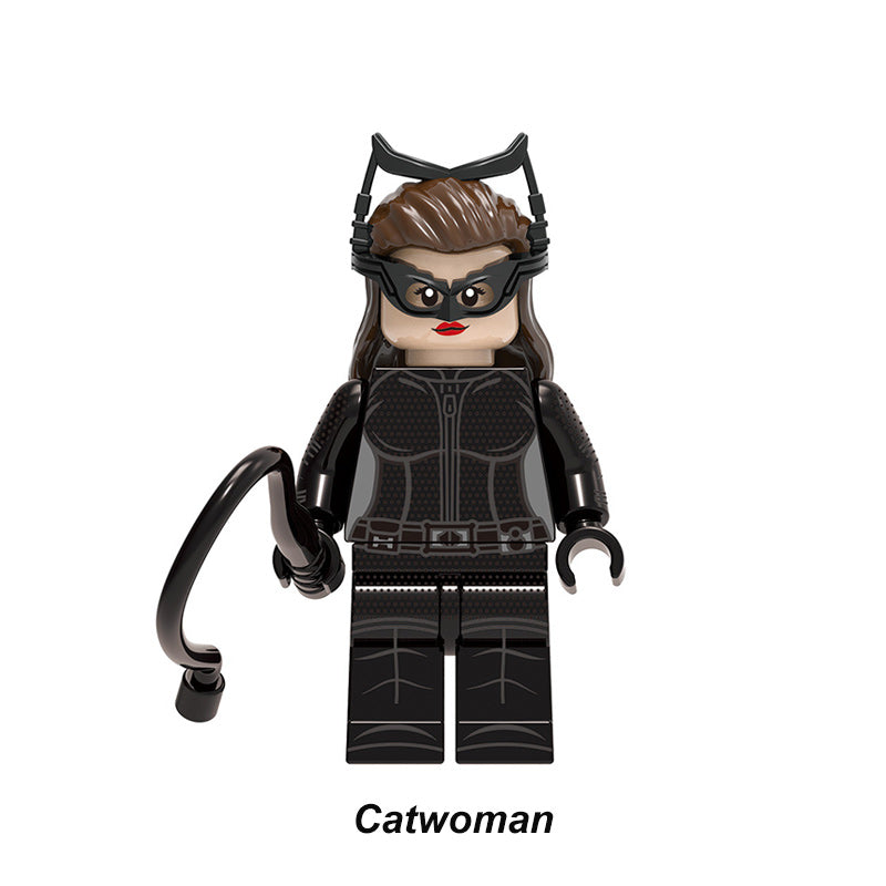Catwoman Selina Kyle Batman Universe LEGO-compatible minifigure | custom brick minifigures