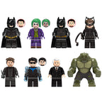 Batman Universe minifigure set Joker, Nightwing, Catwoman LEGO-compatible building block toys | 8-piece set