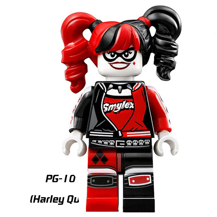 Harley Quinn DC Classic LEGO-compatible minifigure | custom brick minifigures