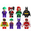 DC Classic Characters minifigure set Batman, Harley Quinn, Poison Ivy LEGO-compatible building block toys | 8-piece set
