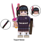 Kanao Tsuyuri Demon Slayer LEGO-compatible minifigure | custom brick toy figure
