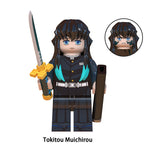 Muichiro Tokito Demon Slayer LEGO-compatible minifigure | custom brick toy figure