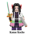 Kanae Kocho Demon Slayer LEGO-compatible minifigure | custom brick toy figure