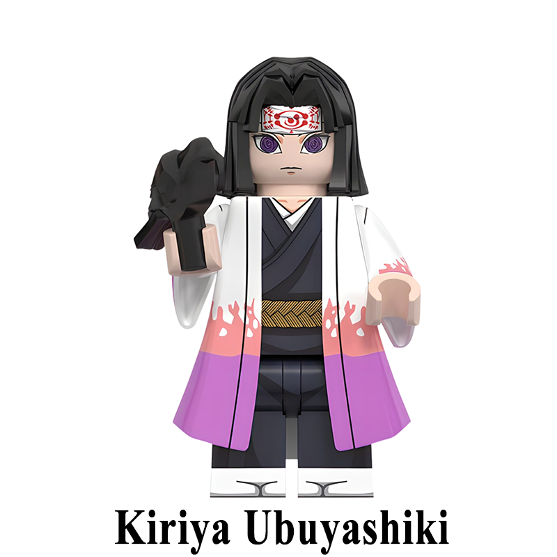 Kiriya Ubuyashiki Demon Slayer LEGO-compatible minifigure | custom brick toy figure