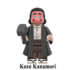 Kozo Kanamori Demon Slayer LEGO-compatible minifigure | custom brick toy figure