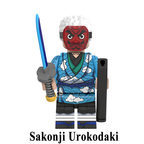 Sakonji Urokodaki Demon Slayer LEGO-compatible minifigure | custom brick toy figure