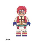 Akaza Demon Slayer LEGO-compatible minifigure | custom brick toy figure