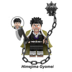 Gyomei Himejima Stone Breathing Demon Slayer LEGO-compatible minifigure | custom brick toy figure