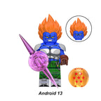 Android Dragon Ball LEGO-compatible minifigure | custom brick toy figure