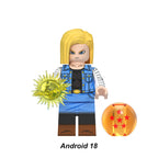 Android Dragon Ball LEGO-compatible minifigure | custom brick toy figure