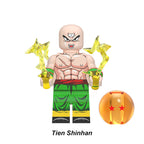 Tien Shinhan Dragon Ball LEGO-compatible minifigure | custom brick toy figure