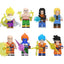 Dragon Ball minifigure set Android, Krillin, Son Gohan LEGO-compatible building block toys |8-piece set