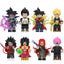 Dragon Ball minifigure set Broly, Bardock, Cumber LEGO-compatible building block toys | 8-piece set