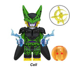 Cell Dragon Ball LEGO-compatible minifigure | custom brick toy figure
