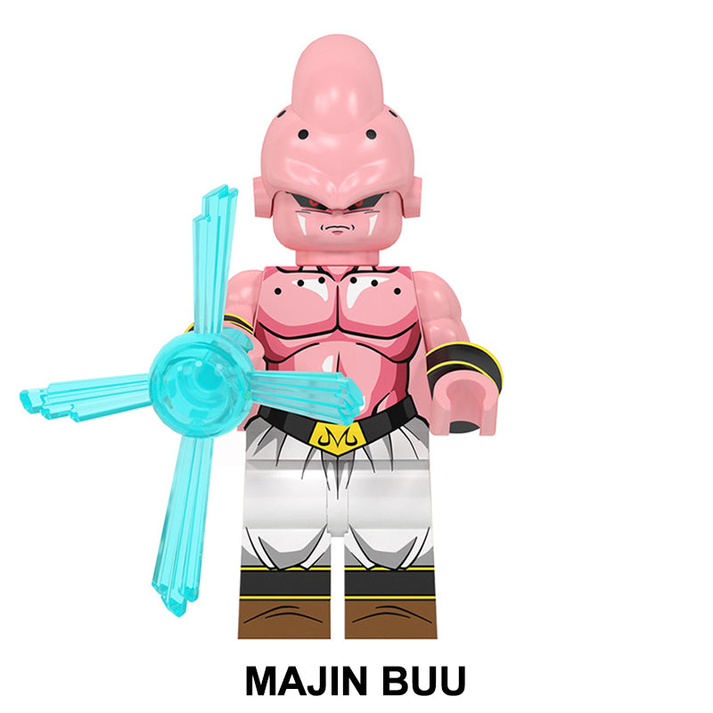Dragon Ball Majin Buu Buu, Lego-compatible Building Block Minifigures, 8 Pcs Collection